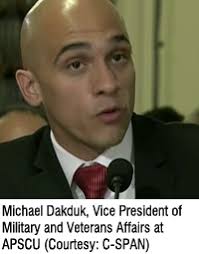 ... toward the for-profits, sometimes causing concern among his own members, was Michael Dakduk, executive director of the Student Veterans of America. - dakduk_img