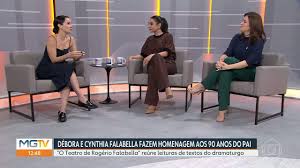Debora Falabella fala sobre a homenagem ao pai, que completa 90 anos de idade