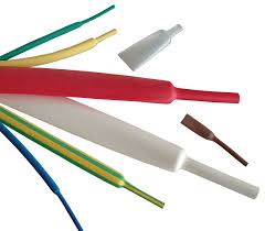 Heat shrink tube, thin wall, 2:1 ratio, yellow, 4,8/2,4mm ...