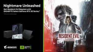 GIGABYTE se une à NVIDIA(R) GeForce RTX(TM) no lançamento de Resident Evil(TM) Requiem