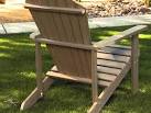 Adams Mfg Corp Earth Brown Resin Stackable Adirondack Chair