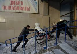 Image result for russia wheelchair ramps