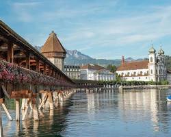Immagine di Chapel Bridge in Lucerne
