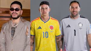 Ryan Castro se encontró con las hijas de James Rodríguez y David Ospina: publicaron video viral