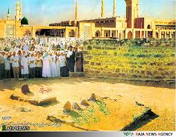 Image result for ‫قبرستان بقیع‬‎