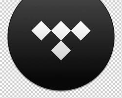 Image of Tidal music streaming service logo