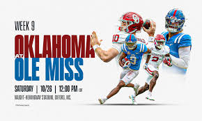 How to watch Oklahoma vs Ole Miss today: Time, TV channel for Week 9