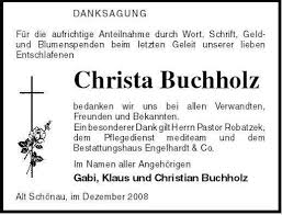 Christa Buchholz | Nordkurier Anzeigen - 005814735501