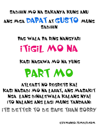 Tagalog Quotes For Bitter Person. QuotesGram via Relatably.com