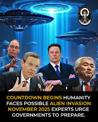 Across social media, the countdown clock has started ticking — 54 days remain until a supposed alien invasion predicted for November 2025. 👽🌍 The claim originated from several online “prophecy” circles and