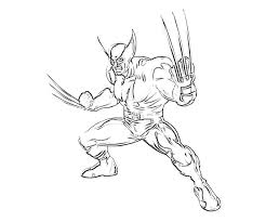 Image result for coloring pages wolverine