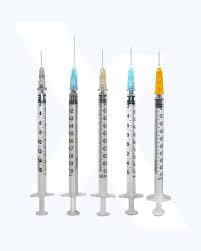 3ml Syringe (Luer Slip – With Needle)(0.1ml Scale Graduation ...