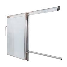 Aluminium Double Open Automatic Electric Sliding Door Cold ...
