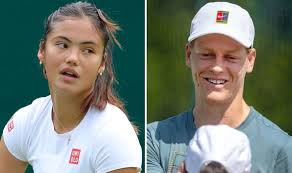 Wimbledon LIVE: Emma Raducanu on court after scare as Jannik Sinner undergoes tests