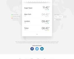 Image of Time Zone Converter website