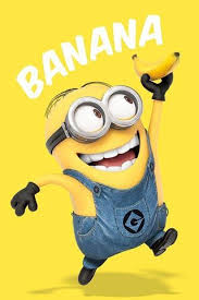 Hasil gambar untuk minion banana