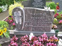 Grab von Heinrich Davids (24.08.1912-26.12.1991), Friedhof Wirdum ...