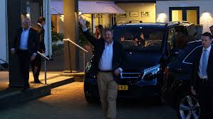 Koning brengt nacht door in Hurdegaryp