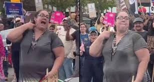 Chicago elementary school teacher mocks Charlie Kirk's assassination during 'No Kings' protest | The Post Millennial | thepostmillennial.com