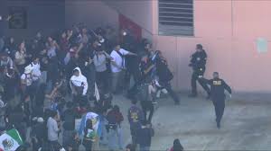 Protest Scene in LA