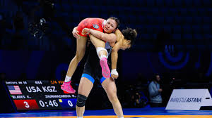 Long vs Zhumanazarova Set for 68kg Final at World Championships