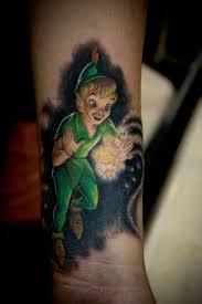 Resultado de imagen de peter pan tattoo