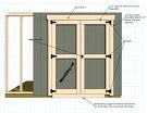 Building shed doors