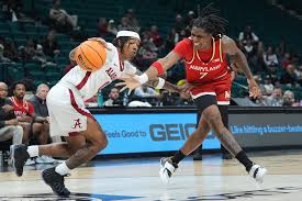 Maryland Terps Suffer Late-Night Loss to No. 8 Alabama