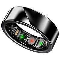 LUNA Ring (Buy Sizing Kit First) - Most Accurate Smart Ring, Track Sleep, Activity, Readiness, Stress, Menstrual Health And More - Upto 6 Days Battery - Size 6 - Midnight Black : Amazon.in: Electronics