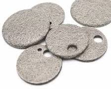 Sukepinto metalo pluošto diskų vaizdas