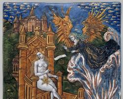 Image of Aeneid Book 7 classical art Aeneas arrives in Latium Allecto Juno Latinus Turnus