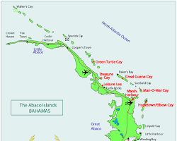 Abaco Islands Map