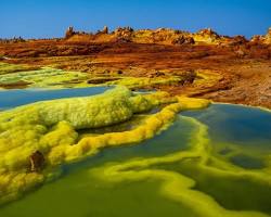 Imagine cu Depresiunea Danakil