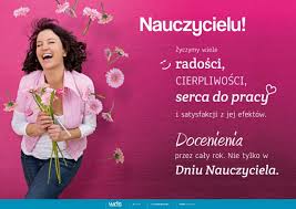 Znalezione obrazy dla zapytania dzień nauczyciela