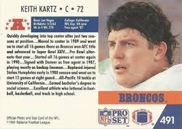 1991 Pro Set #491 Keith Kartz Back - 3269-491Bk