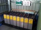 Battery storage for solar panels