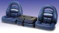 Bass boat bench seats