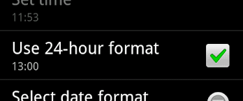 Image result for Changing of  Date Format on Samsung Galaxy S3