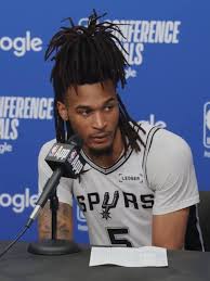 Julian Champagnie, Shootaround vs. Oklahoma City Thunder | 5/22/26