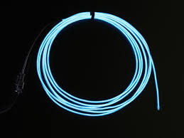 White Electroluminescent (EL) Wire - 2.5 meters : Adafruit ...
