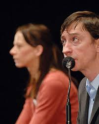 Kate Dickie and David McKay As Cathy and Michael Delaney in Aalst. Genre: Theatre; Location: CarriageWorks; Address: 245 Wilson Street, Eveleigh ... - Aalst_080101111129335_wideweb__300x375