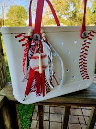 Sports Themed Bogg Bagg Tassel, Rubber Beach Bag Charm, Bag Accessories for Women - Etsy