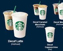 Image of Starbucks Decaf Latte