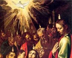 Image of People speaking in different languages from Acts 2