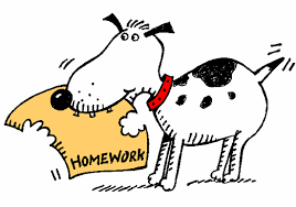  My dog ate my homework