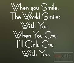 Smile And Cry Quotes For Profile Pictures | LinesCafe.com via Relatably.com