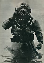 Image result for deep sea diving helmet