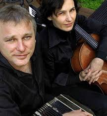 Klaus Paier und Asja Valcic musizieren in St. Agathe. Foto: Privat