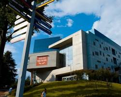Image of Daegu Catholic University campus and buildings South Korea