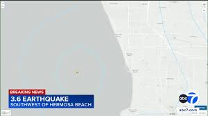 3.6-magnitude earthquake strikes Hermosa Beach area, USGS says